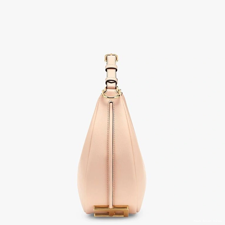 Affordable Calf Bag Leather Fendi Small Fendigraphy Hobo Pink In 0812